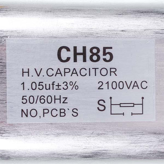 Microwave Capacitor H.V. 1.05uF CH85-21105 2100V Compatible with LG 0CZZW1H004C