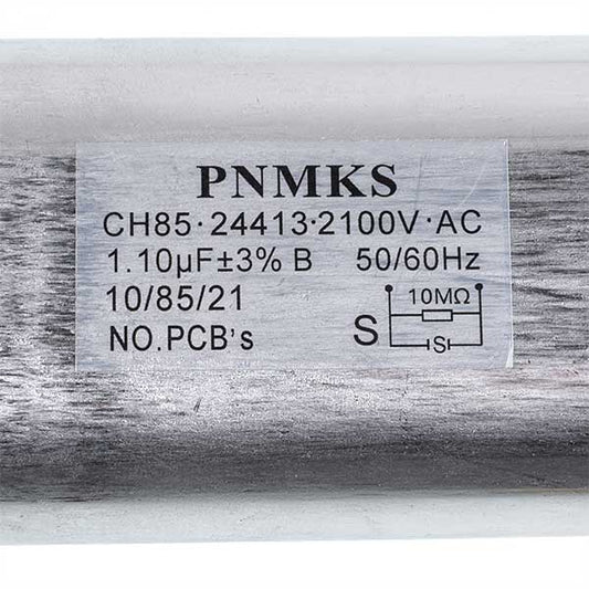 Microwave Capacitor H.V. 1.10uF CH85-21110 2100V Compatible with LG 0CZZW1H004S