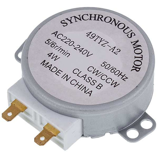 Microwave Turntable Motor 49TYZ-A2 5/6r/min 240V 4W H(stem)=14mm