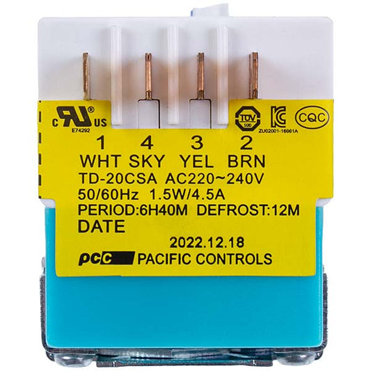 Fridge & Freezer Defrost Timer TD-20C Compatible with Samsung DA45-10003C