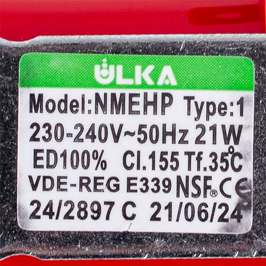 Ariete AT2101450020 Steam Generator Pump ULKA 21W Type NME 3