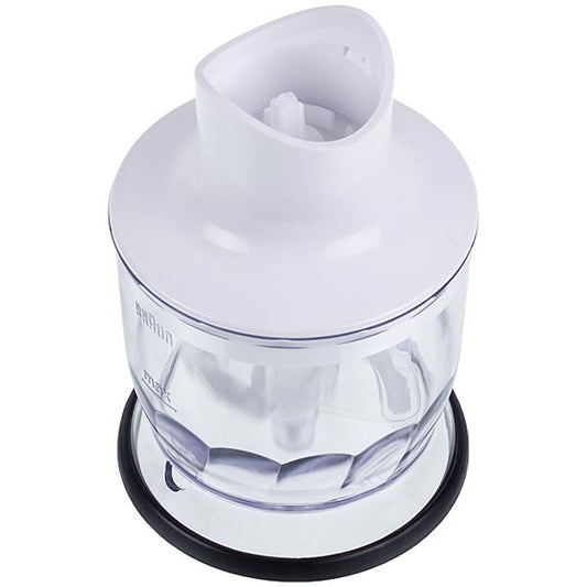 Hand Blender Chopper Attachment Braun 7322118354 67050426 350ml HC (blue base)