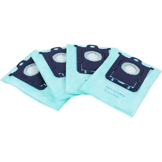 Microfiber Dust Bag E206S S-BAG Clinic Anti-Allergy for VC Electrolux 900168460