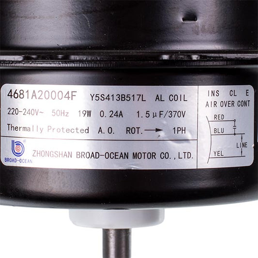 Beko Outdoor Unit Motor For Air Conditioner Y5S413A55 5400087825