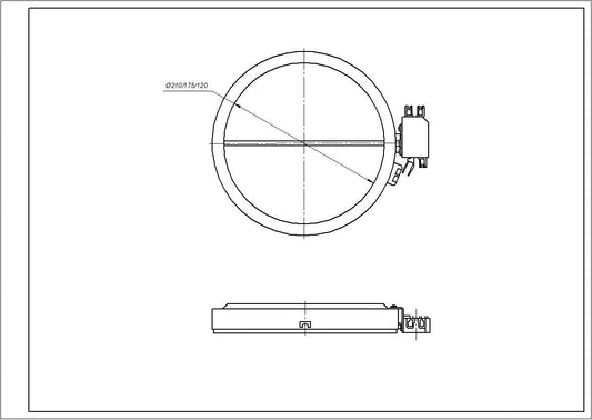 Gorenje Hotplate Element 2300/1600/800W 642303