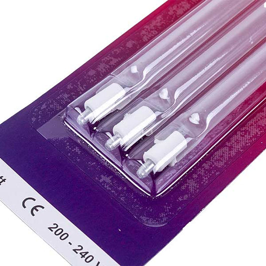 Infrared Heater Lamp Set 400W L=270mm. 3 in Pack
