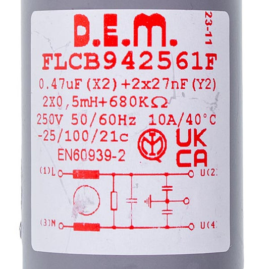 Indesit Washing Machine Suppressor FLCB942561F C00064559