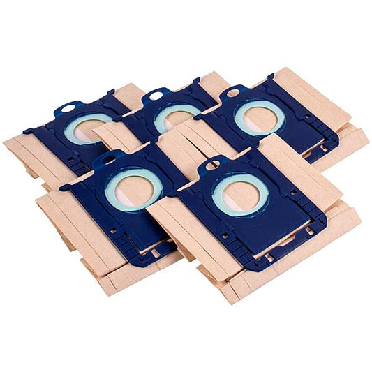 Paper Dust Bag Set (5pcs) E200B S-BAG for Vacuum Cleaner Electrolux 900168462
