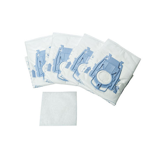 Microfiber Dust Bag Set Type P + Filter for Vacuum Cleaner Bosch 00468264