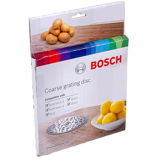 Bosch 00573022 Coarse Gratering Disc for Food Processor MUZ45RS1