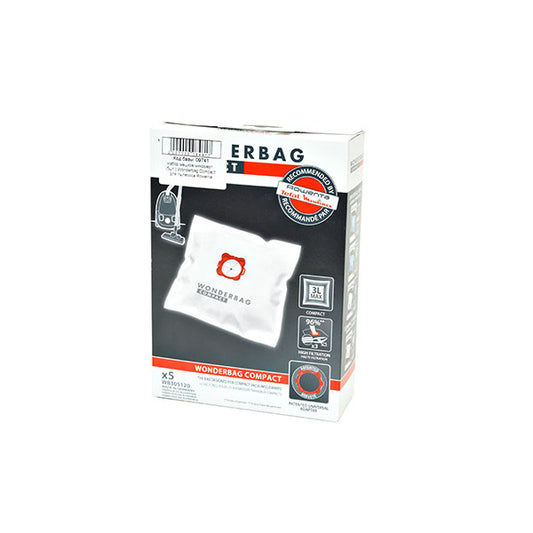 Dust Bag Set Wonderbag Compact for Vacuum Cleaner Rowenta WB305120