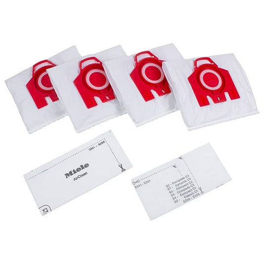 Dust Bag Set HyClean 3D FJM + Filters for Vacuum Cleaner Miele 41996571D