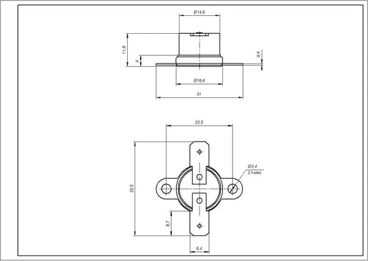 Indesit Oven Thermostat C00081599