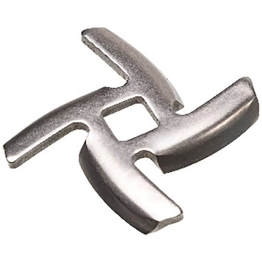 Meat Grinder Cross Knife Compatible with Panasonic AMM12C-180 D=48mm s=4.5mm Hole=8x8mm