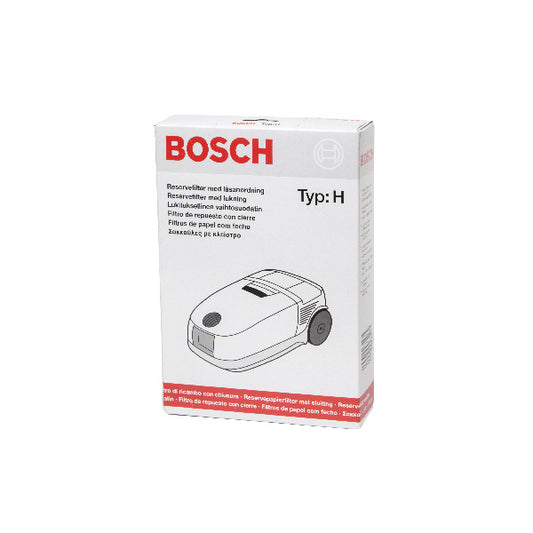 Dust Bag Set (7pcs) Type H BBZ6AF1 + Motor Filter for VC Bosch 00460468