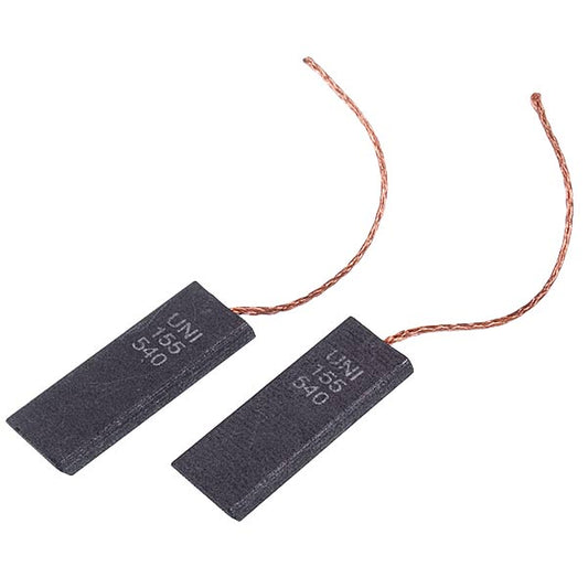 Motor Brushes for Washing Machine uni155-540 (2 pcs.) rod (without housing, glued) 13.5x5x40
