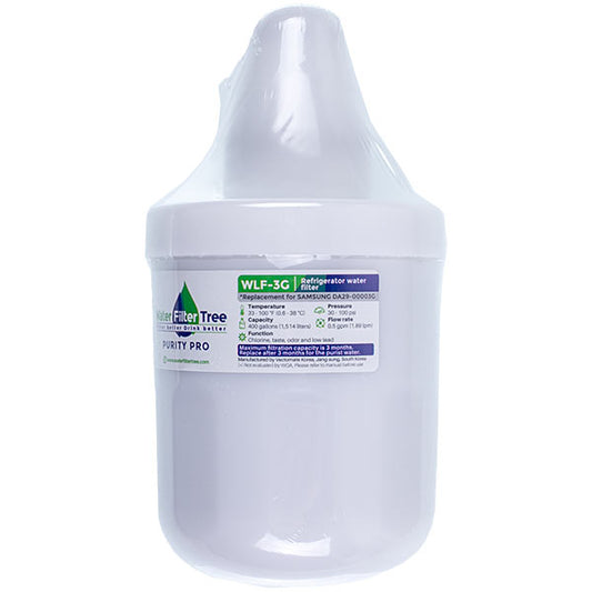 Fridge Water Filter TASTE PURITY Compatible with Samsung WLF-3G