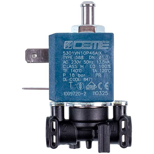 DeLonghi Coffee Machine Solenoid Valve CEME 5301VN1,0P46AIX 5213218471