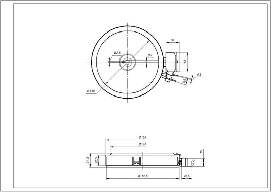 Electrolux Hotplate Element 3890800216