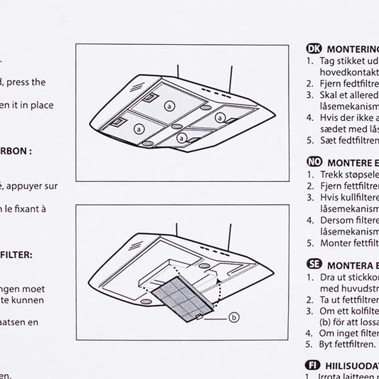 Indesit Cooker Hood Carbon Filter TYPE 10 Wpro C00379991