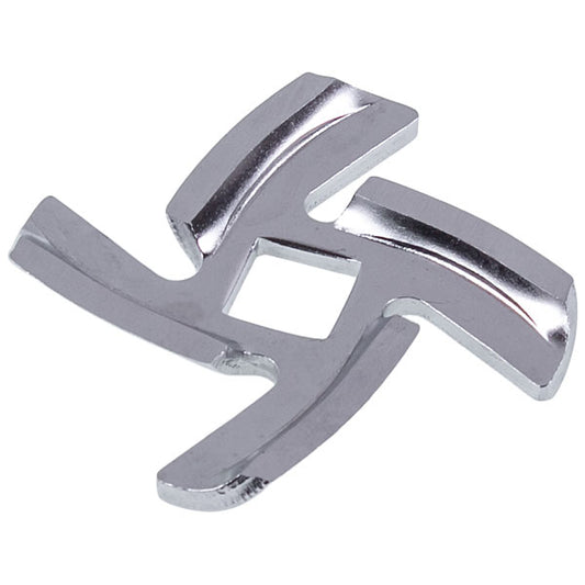 Meat Grinder Cross Knife Compatible with Braun 67000899 D=46.5mm s=4.5mm Hole=9x9mm