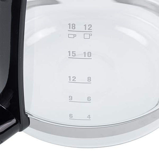 Flask + lid for Electrolux coffee maker 4055342689 H=150mm, D=150mm black