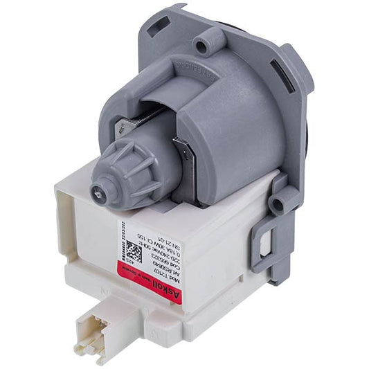 Pump (Drain Pump) for Washing Machine Compatible with Gorenje 665323 Askoll 25 Вт T2107 AL (paired contacts micro (non-standard))