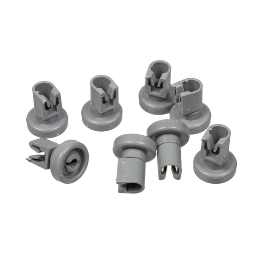 Dishwasher Upper Basket Wheel Kit Compatible with Electrolux 50286967000