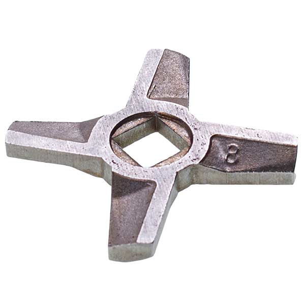 Meat Grinder Cross Knife Compatible with Zelmer ZMMA028X (A863109.00) 10003883 D=55.5mm s=5mm Hole=10x10mm NR8 (double-sided)