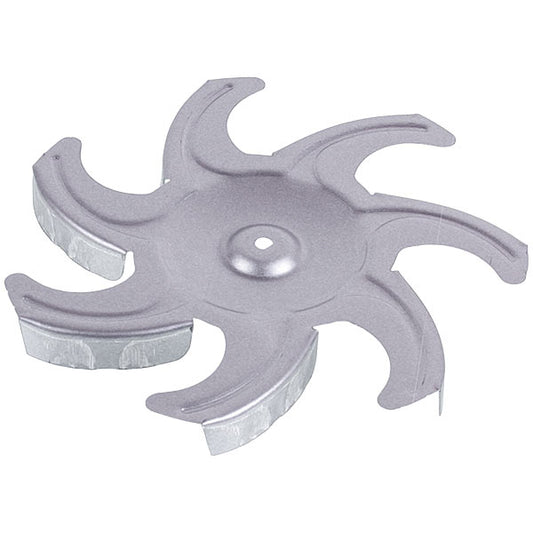 Fan impeller for oven Beko 217440103 (metal) D=180mm d aperture=6mm