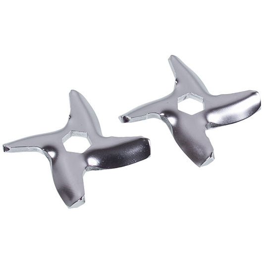 Moulinex SS-192595 Meat Grinder Cross Knife Set (2pcs) D=45mm