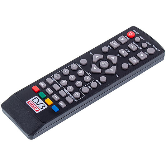 DVB-T2 Remote Control Compatible with Beko T3, T5, T7, T777