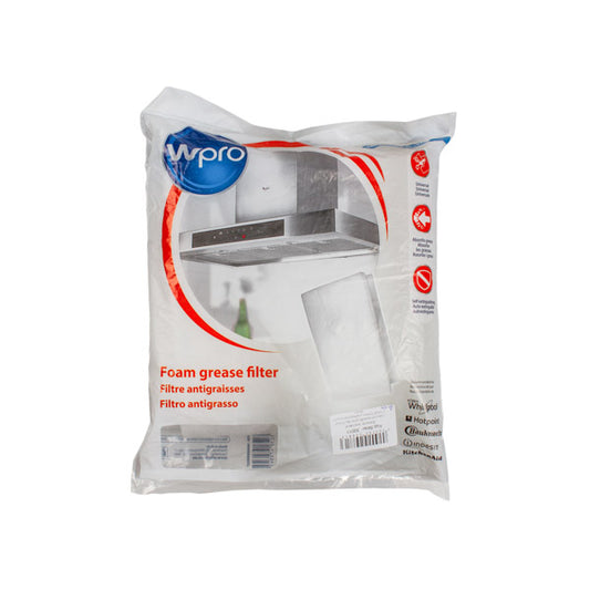 Wpro Cooker Hood Grease Filter 470x970mm 484000008527 (universal)