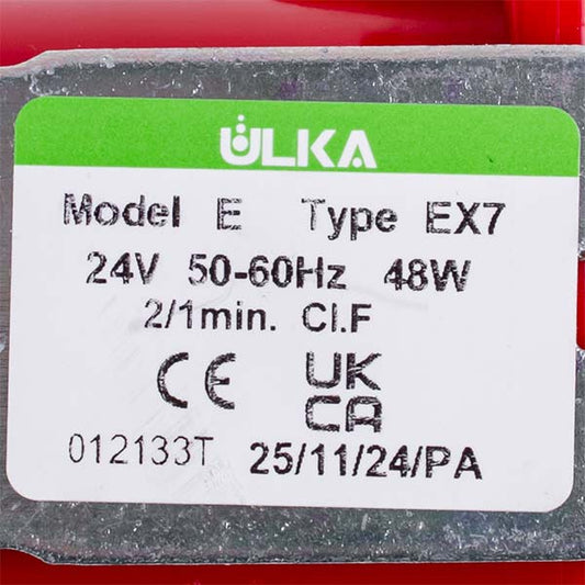 Spinel Coffee Machine Pump 48W ULKA E Type EX7 MG071/2