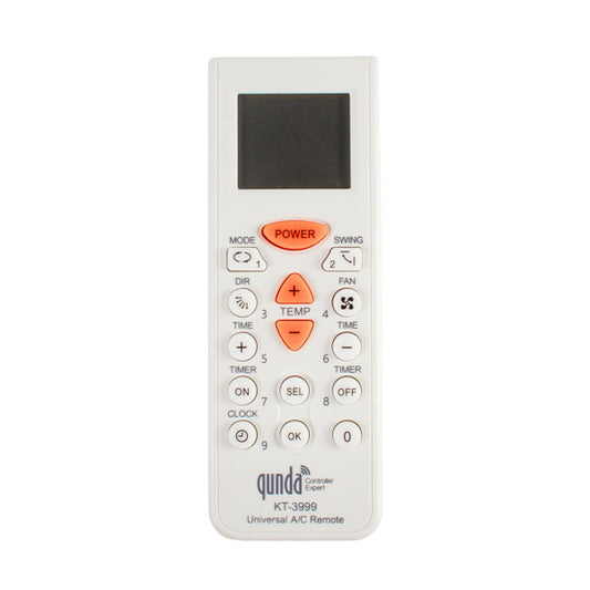 Qunda Air Conditioner Remote Control KT-3999