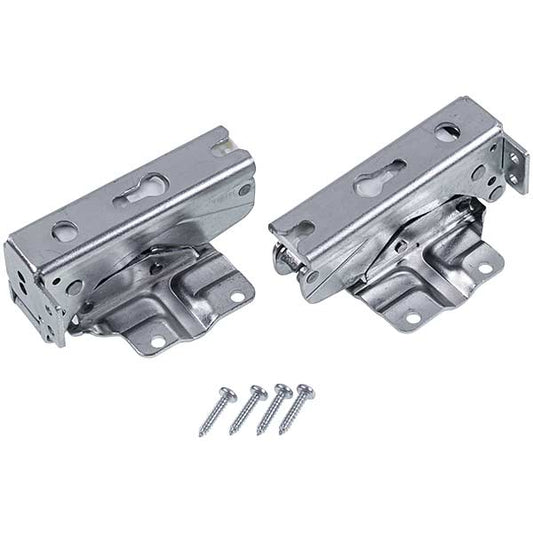 Refrigerator Door Hinge Kit (Upper+Lower) Compatible with Bosch 00481147