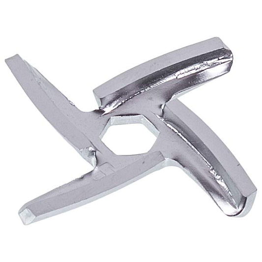 Meat Grinder Cross Knife Moulinex SS-1530000258 D=48mm s=4.5mm Hole=8.5x9.5mm