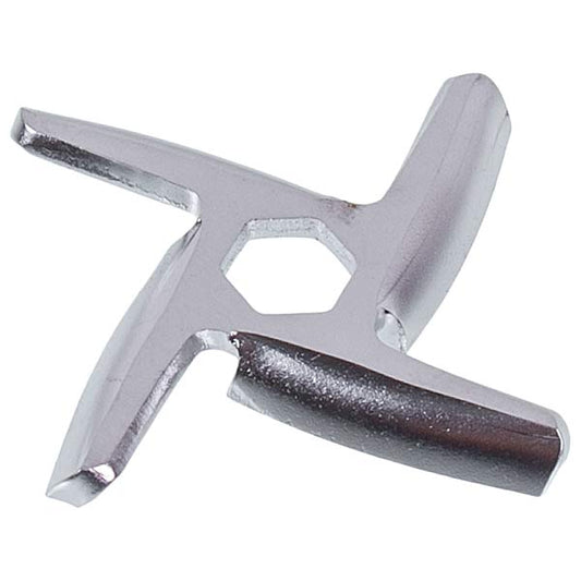 Meat Grinder Cross Knife Moulinex SS-1530000258 D=48mm s=4.5mm Hole=8.5x9.5mm