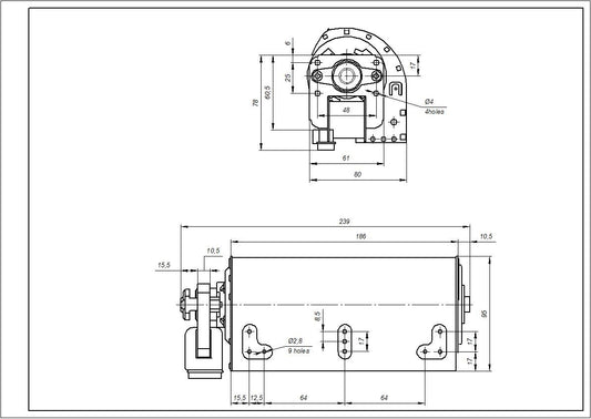 Electrolux Oven Ventilation Fan 8089626017 10W
