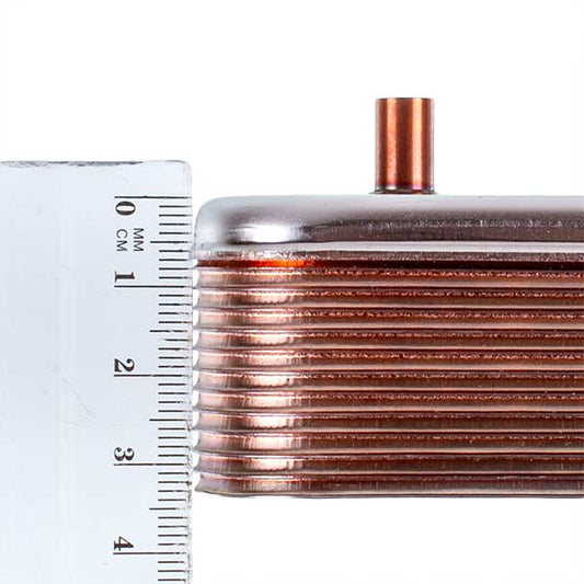 DHW Plate Heat Exchanger (16 plates) for Gas Boiler Ariston Uno 24 Mi/MFFI 995945