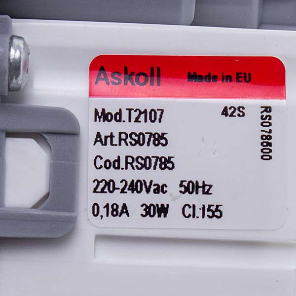 Ardo Washing Machine Pump Askoll 30W t2107 518000701