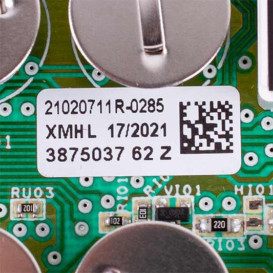 Electrolux Induction Hob User Interface Board 3875037628 (not configured)