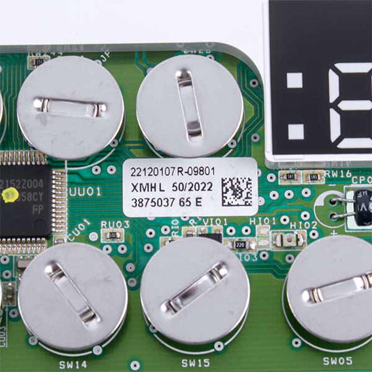 Electrolux Induction Hob User Interface Board 3875037651 (not configured)