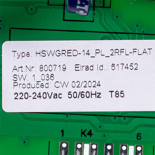 Gorenje \ Tiki 800719 Water Heater PCB