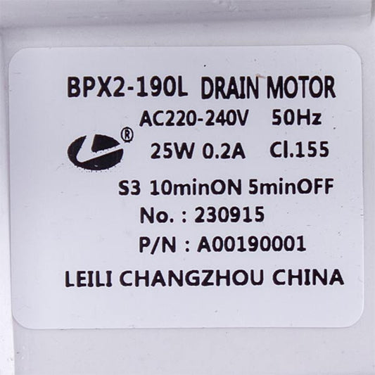 Electrolux Washing Machine 25W M109 RR0538 Askoll Pump 3792418208