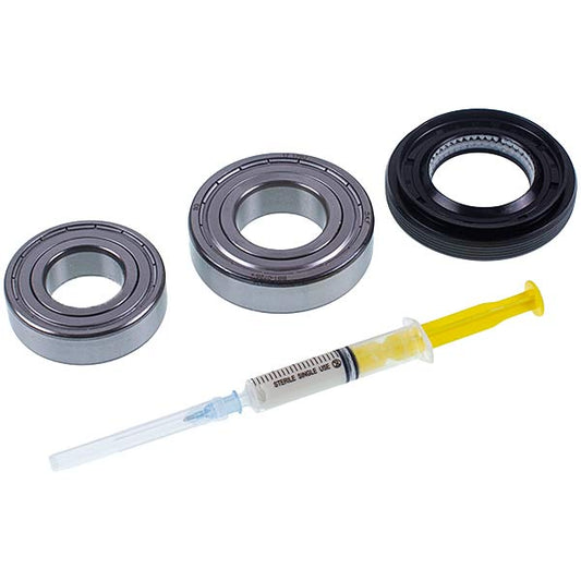 Washing Machine Repair kit (oil seal 37*66*9.5/12mm + bearings 205/206 + grease) LG