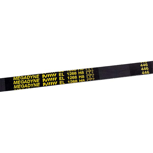 1268H8 EL Megadyne 587611 Washing Machine Drive Belt