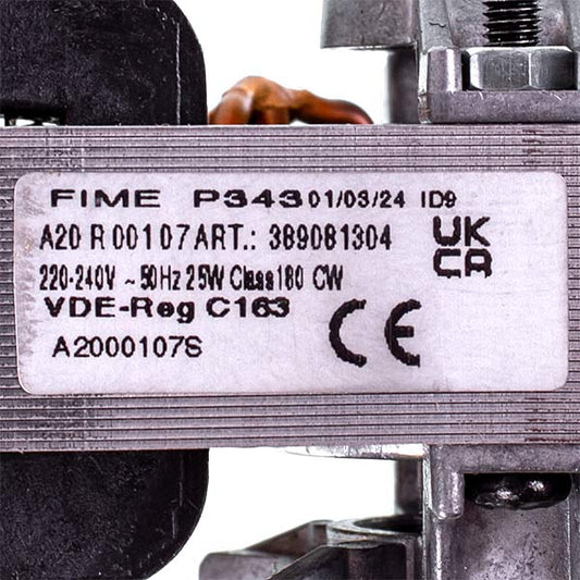 Oven Circulation Fan Motor A20 R 001 07 Compatible with Electrolux 3890813045