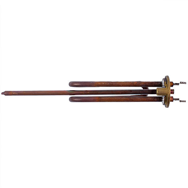 Water Heater Element Compatible with Ariston, Gorenje, Bosch, Tiki, Tesy 184281 RECO 2000W (copper, on extended legs), 48mm flange (for M5 anode)
