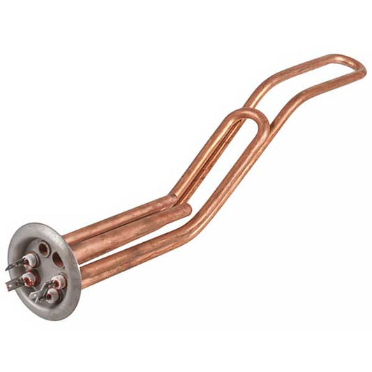 Flanged Heating Element for Water Heater 3401336 Thermowatt 2000W (copper) flange 64mm L=335mm (for the anode M4)